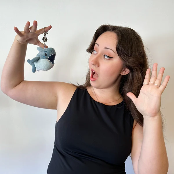 Micro Squishable Megalodon Keychain - Image 4