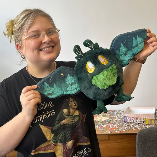 Mini Squishable Dark Forest Mothman - Image 6