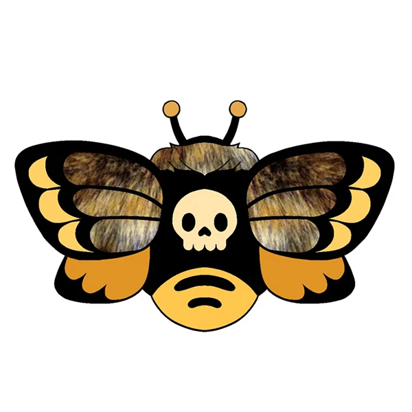 Mini Squishable Death's-head Hawkmoth - Image 4