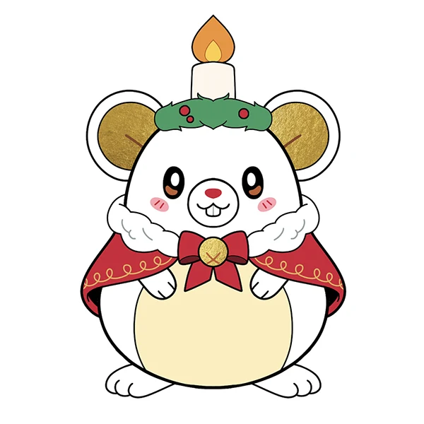 Mini Squishable Festive Mouse - Image 4