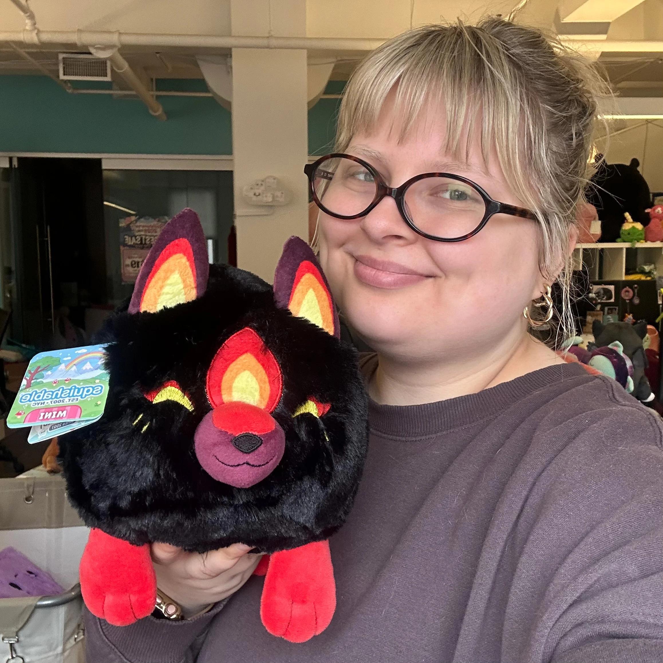 Mini Squishable Fire Kitsune - Image 4