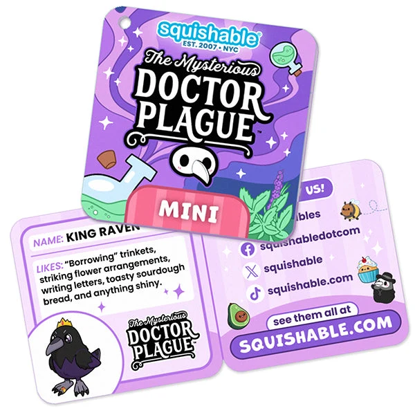 Mini Squishable King Raven - Image 7