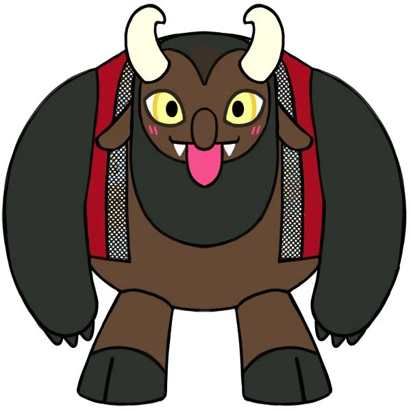 Mini Squishable Krampus - Image 4