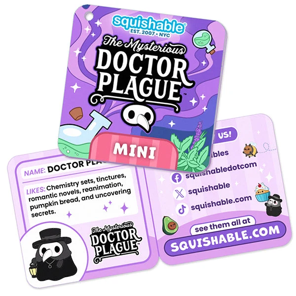 Mini Squishable Plague Doctor - Image 8