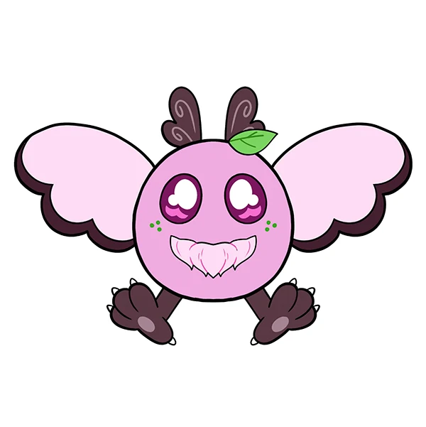 Mini Squishable Sakura Mothman - Image 5