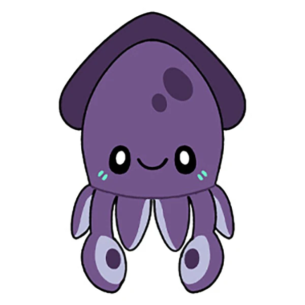 Mini Squishable Squid - Image 4