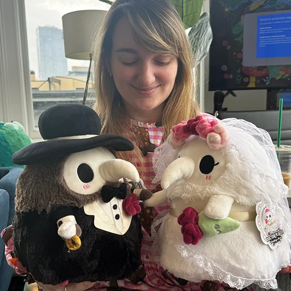 Mini Squishable Wedding Plague Doctor - Image 5